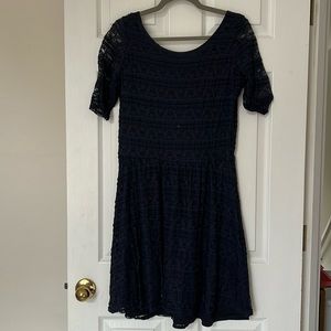 Navy dress. Unkown Brand.